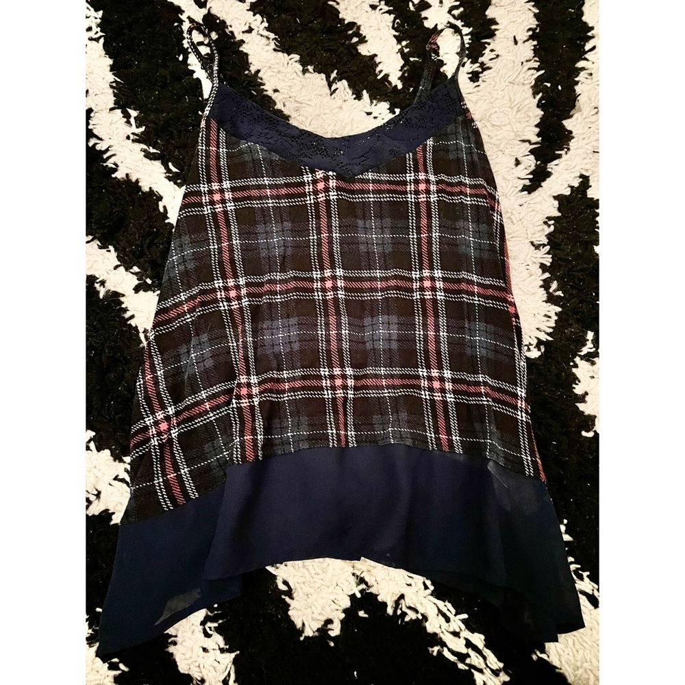 Plaid Tank Top